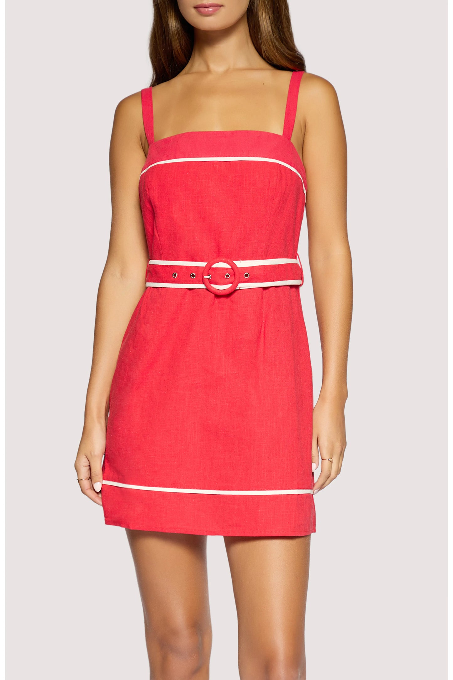 Lost + Wander Saffron Muse Mini Dress