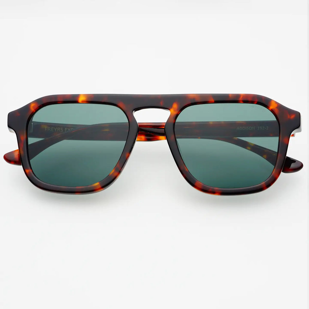 FRYERS Addison Acetate Unisex Aviator Sunglasses