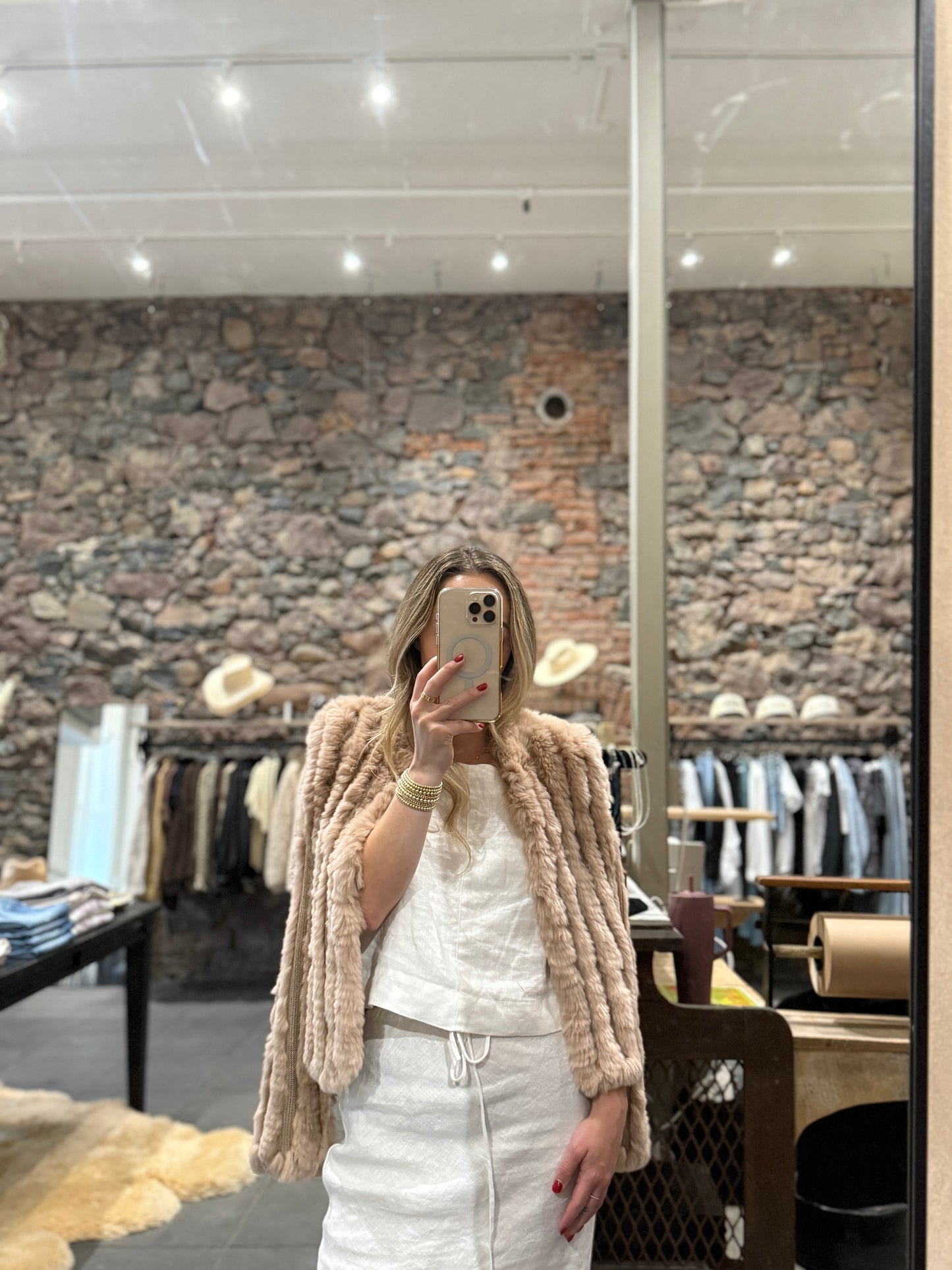 Heartloom Rosa Furr Cropped Jacket
