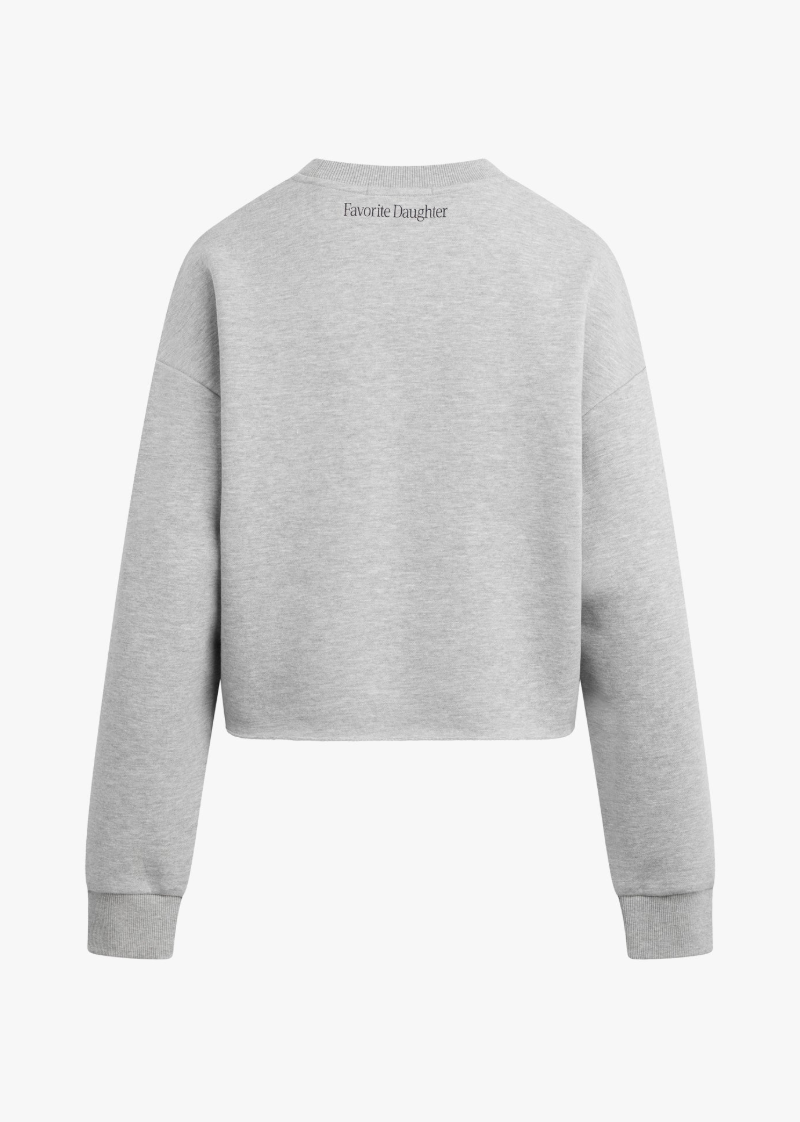 Favorite Daughter The Cropped Dad's Favorite Sweatshirt