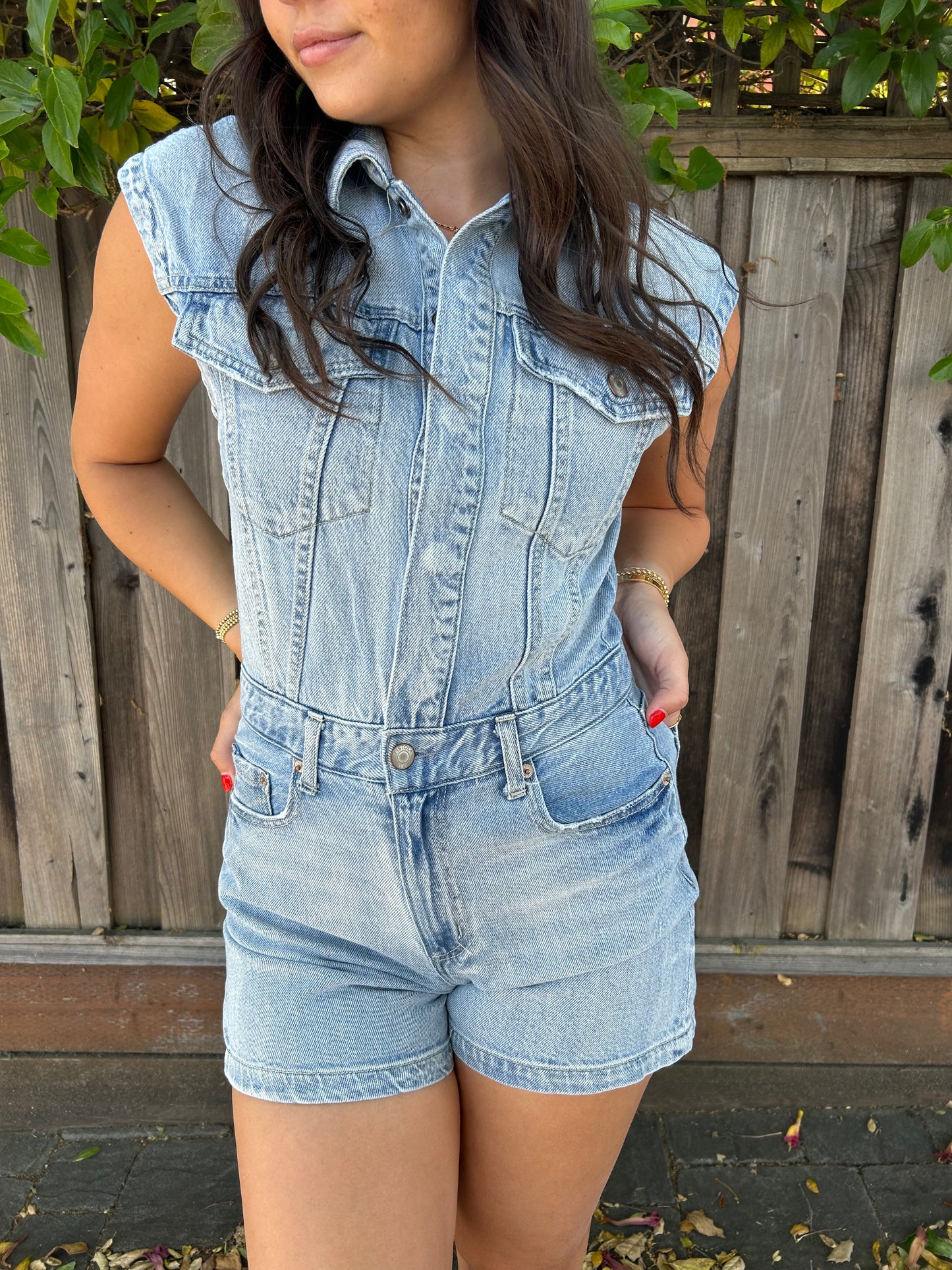 Lennox Short Sleeve Romper