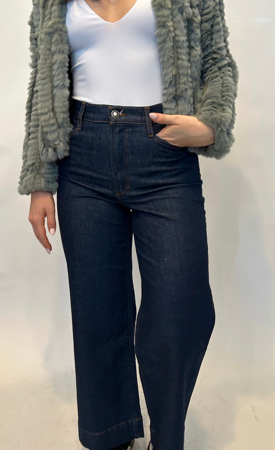 Favorite Daughter Mischa Shortie Wide Leg Pant