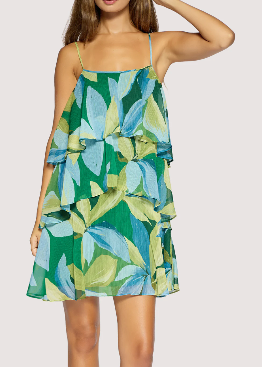 Lost + Wander Neroli Wave Mini Dress