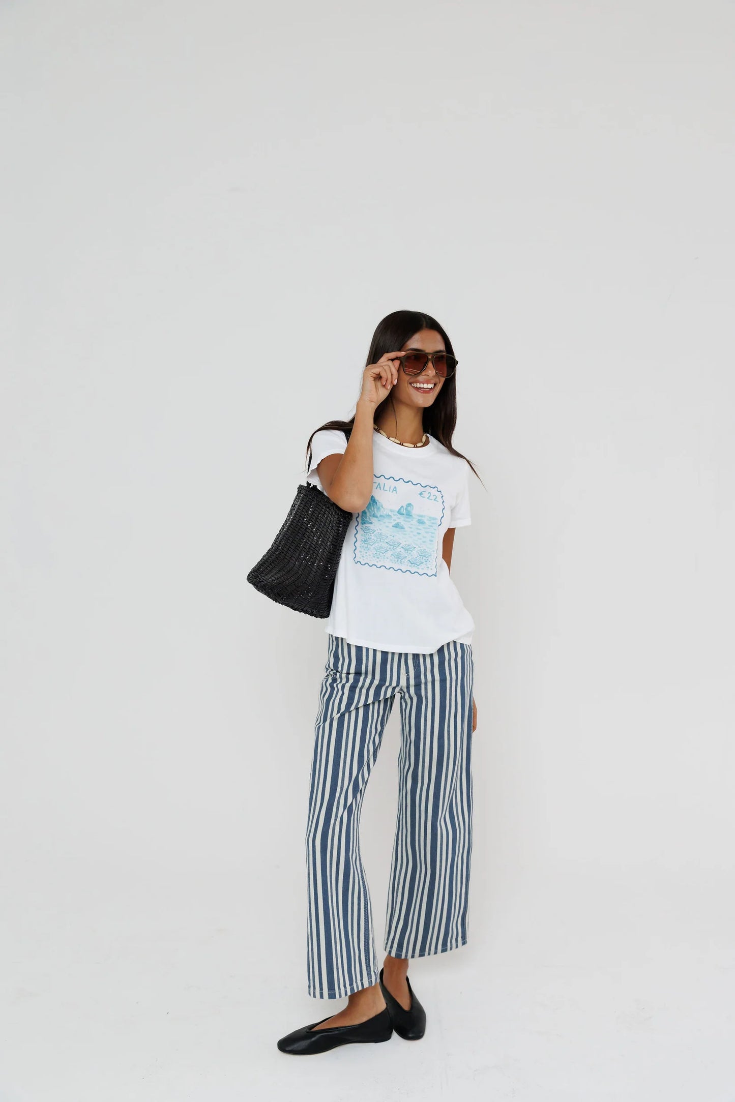 Sunny Somewhere Italia Stamp Femme Crew