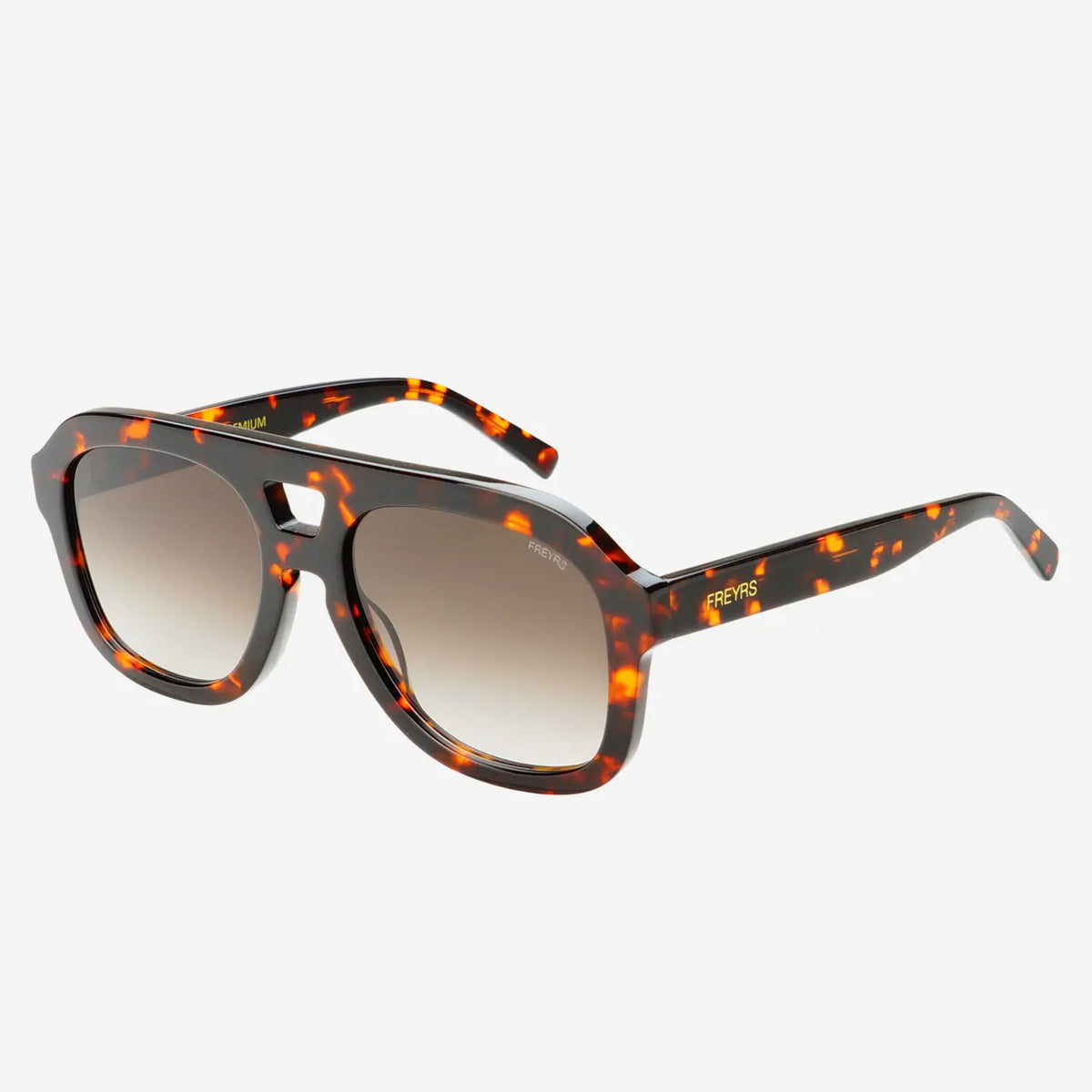 FRYERS Voyager Acetate Oversized Aviator Sunglasses