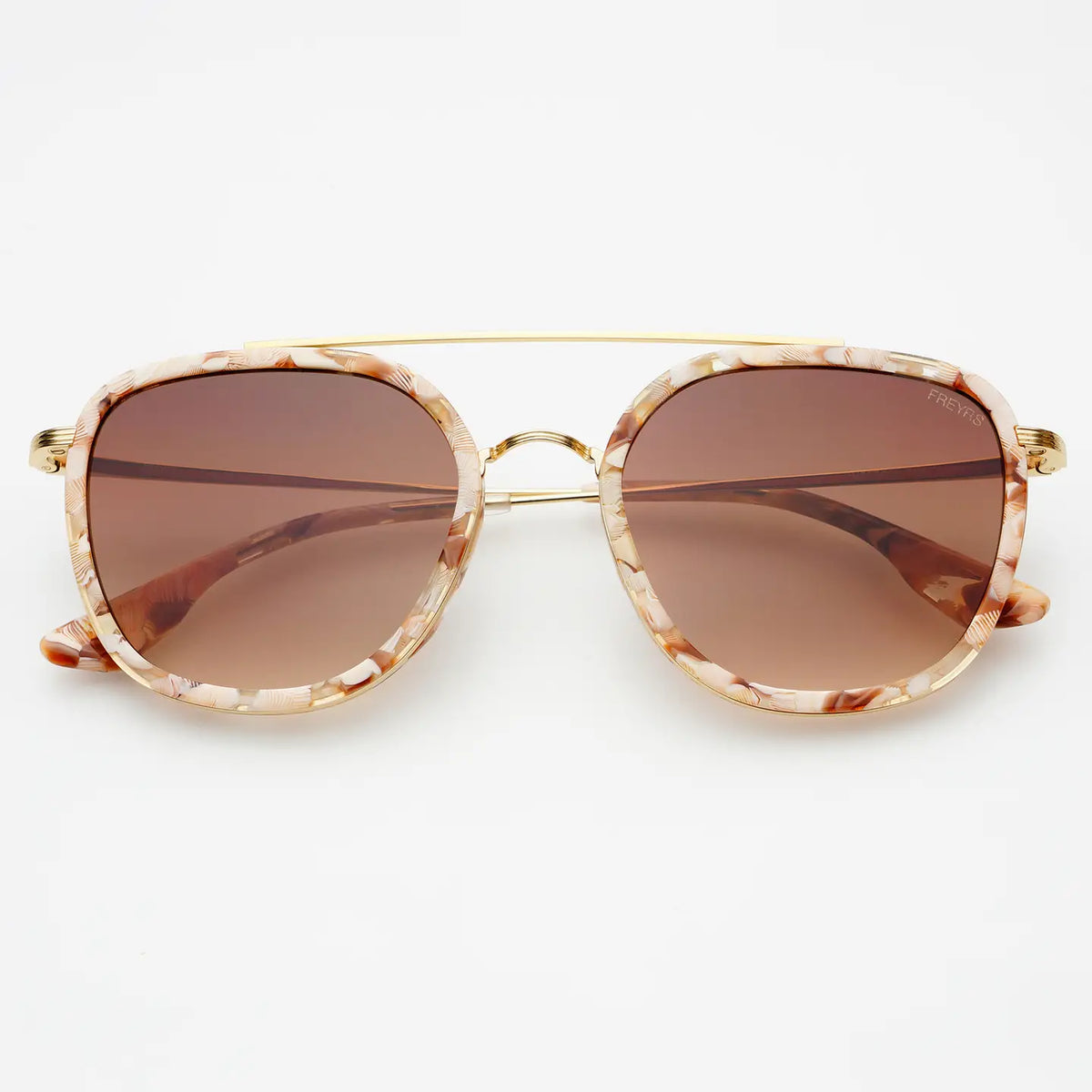 FRYERS Weston Acetate Round Unisex Sunglasses