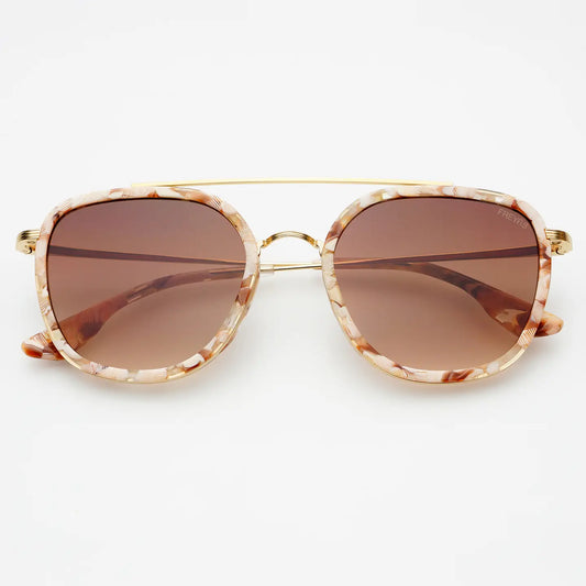 FRYERS Weston Acetate Round Unisex Sunglasses