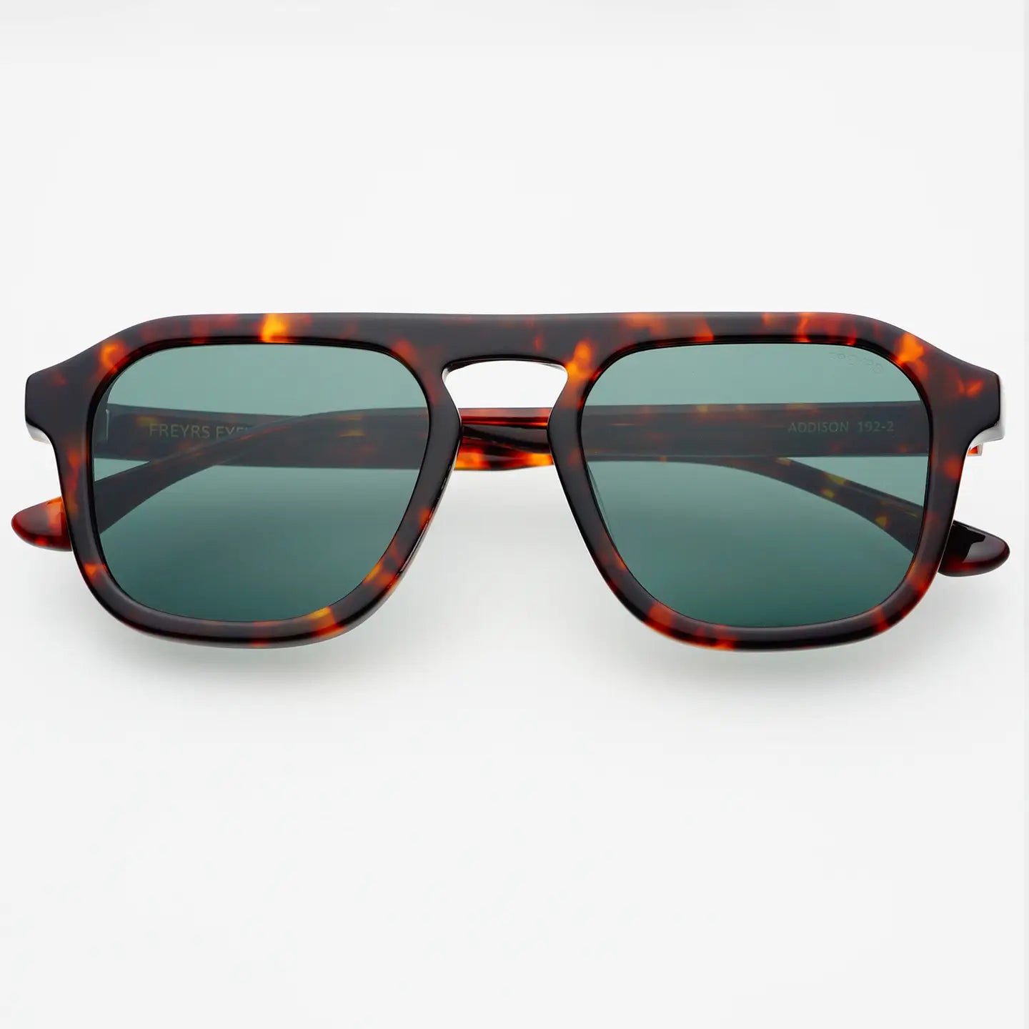 FRYERS Addison Acetate Unisex Aviator Sunglasses