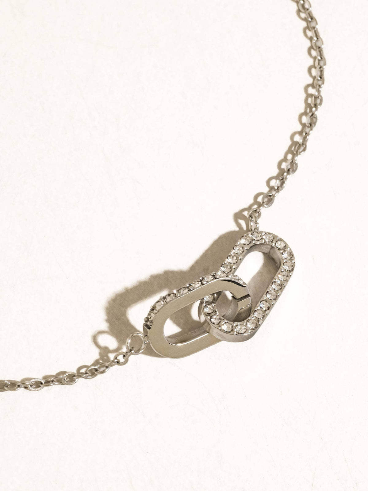 Priamo 18K Gold Non-Tarnish CZ Chain Necklace