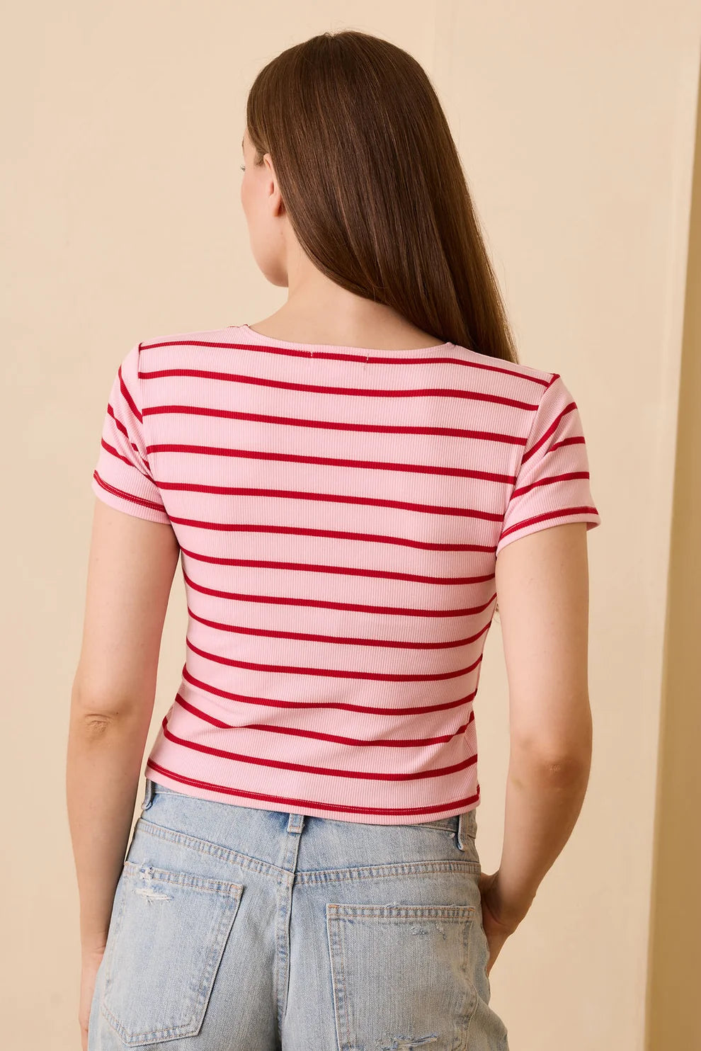 Sunday Ritual Elise Stripe Baby Tee