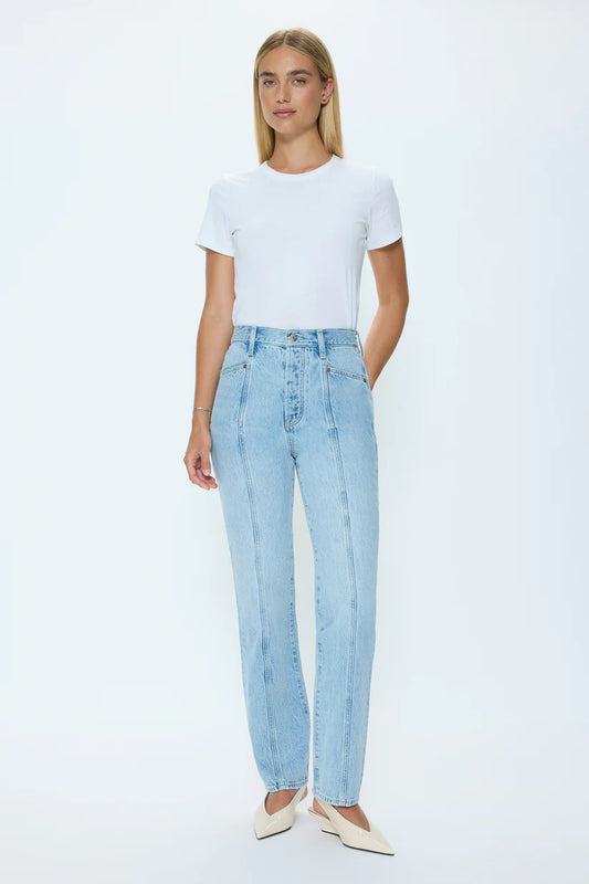 Pistola Cassie Double Seam Super High Rise Straight