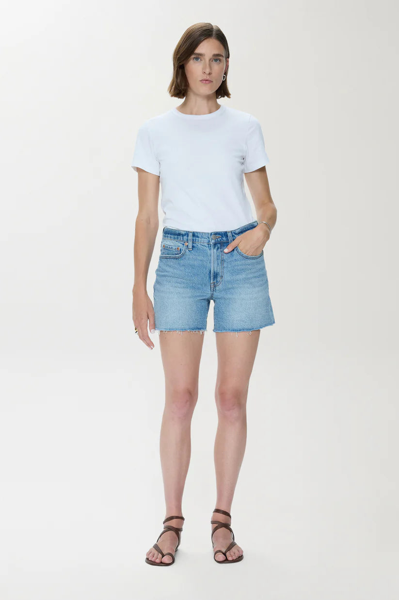 Pistola Kennedy Relaxed Mid Rise Cut Off Short