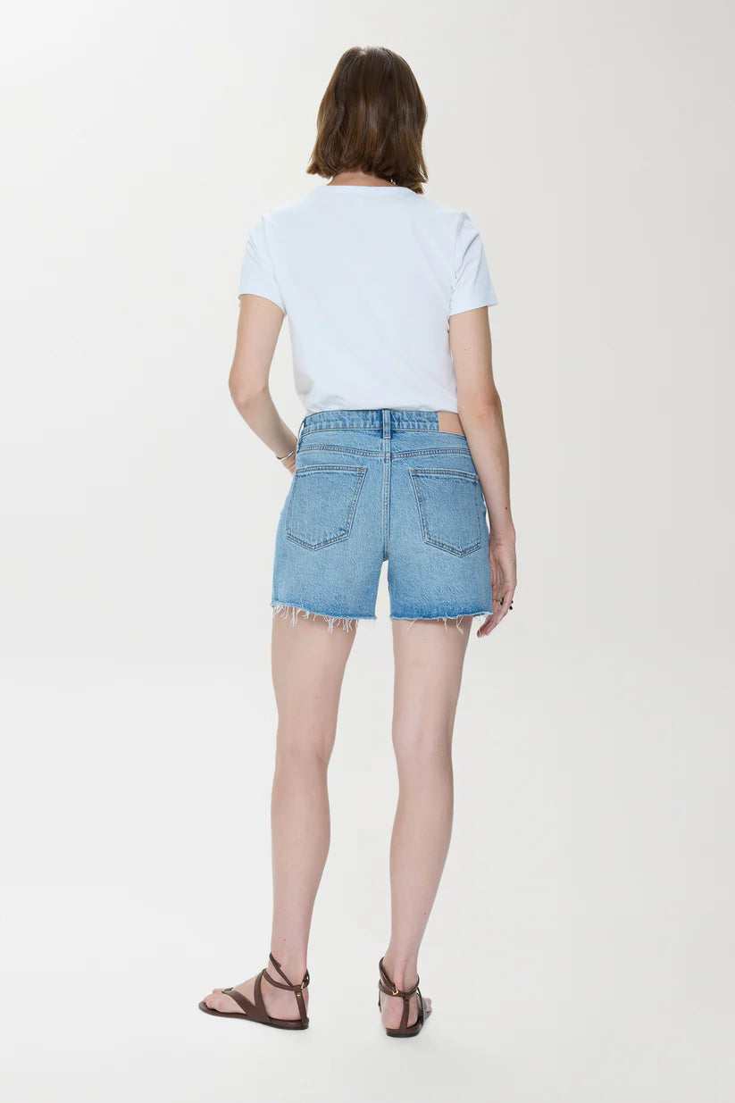 Pistola Kennedy Relaxed Mid Rise Cut Off Short