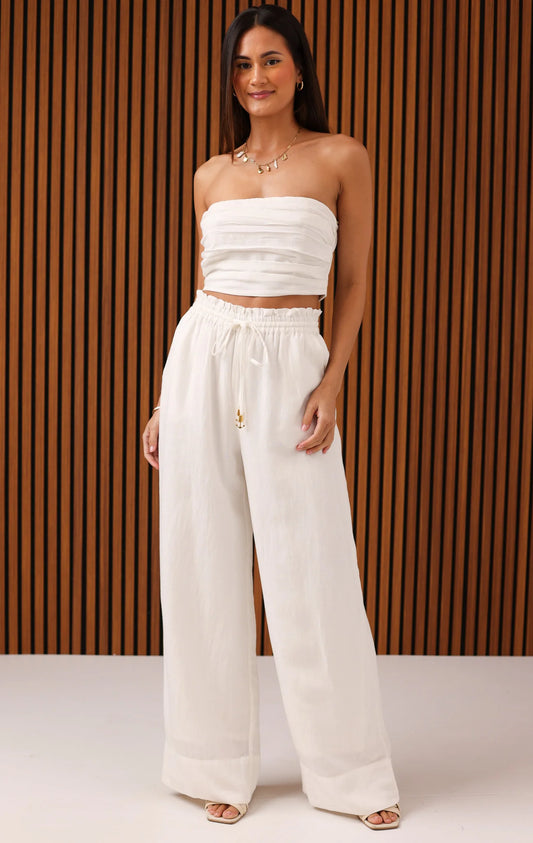 Shore Label Steph Strapless Top