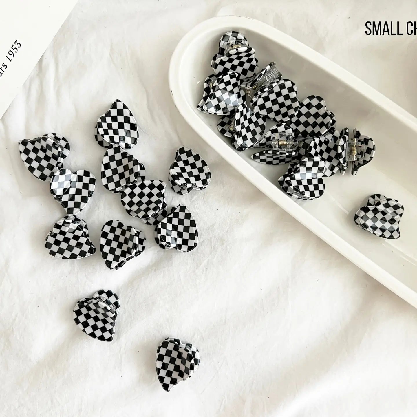 Love Lina Heart Shape Acetate Hair Clip