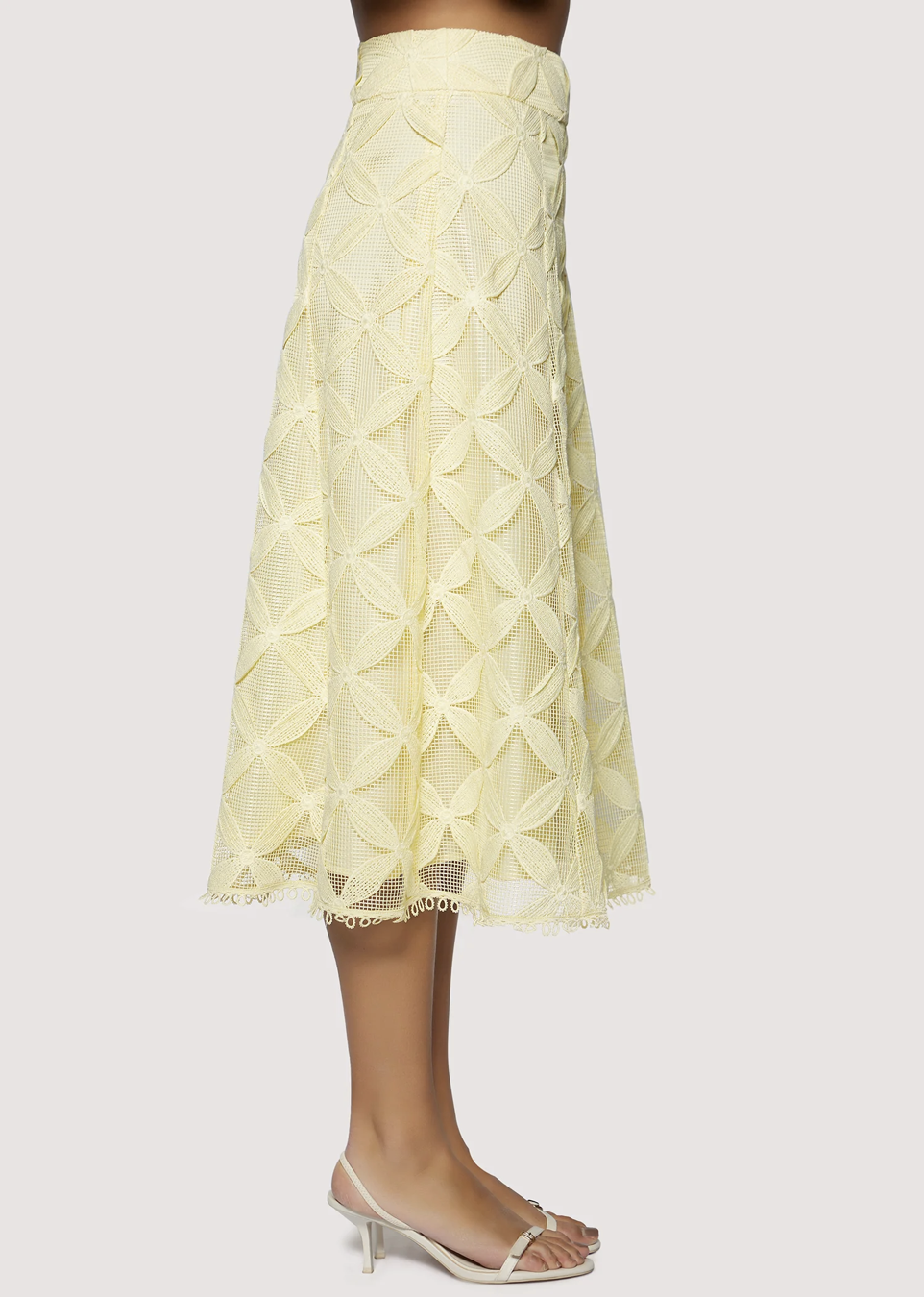 Lost + Wander Maldives Bloom Midi Skirt
