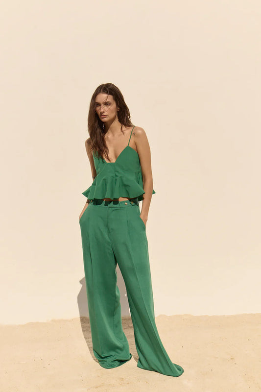 Deluc Azores Peplum Top