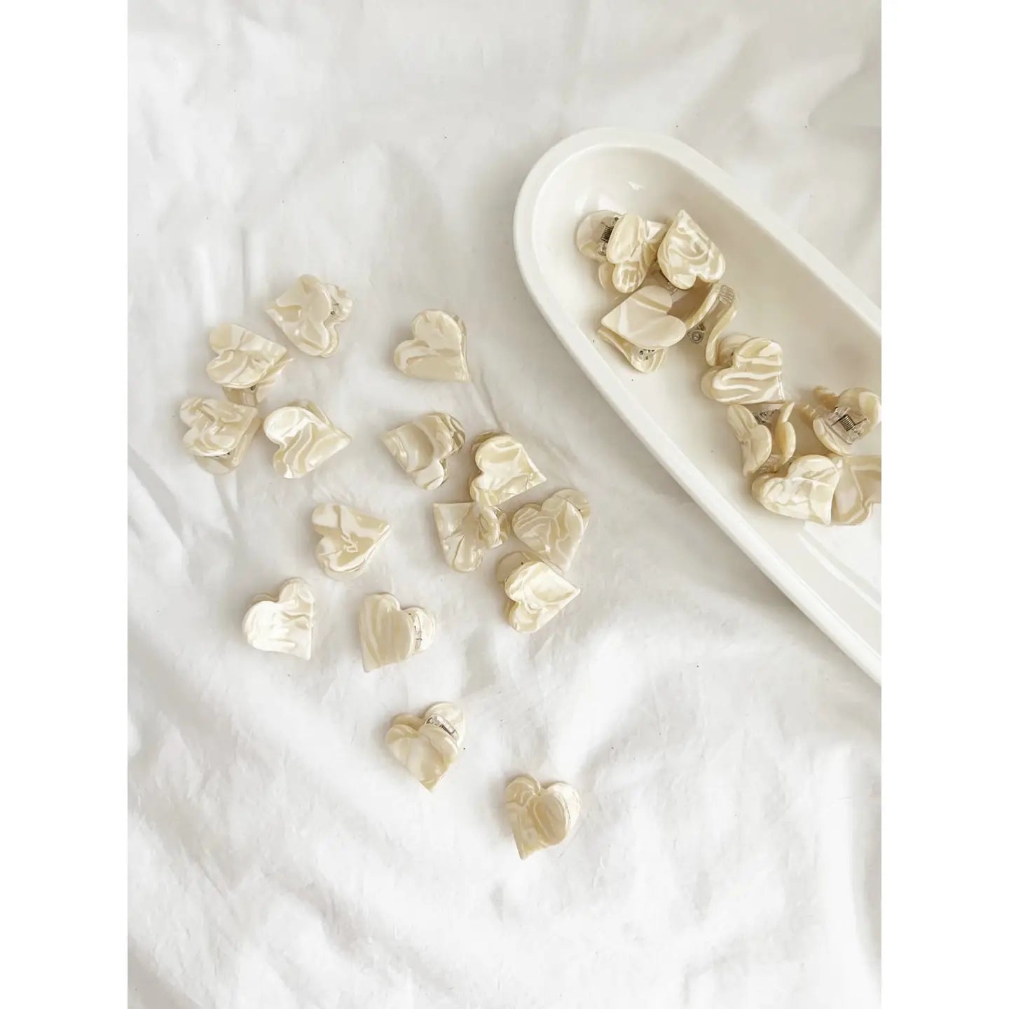 Love Lina Heart Shape Acetate Hair Clip