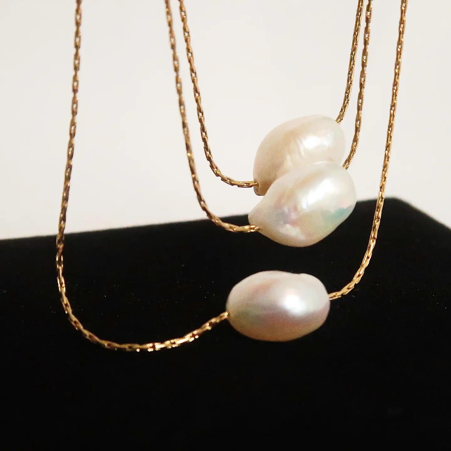 Flanerie Kinney Non-Tarnish Natural Pearl Necklace
