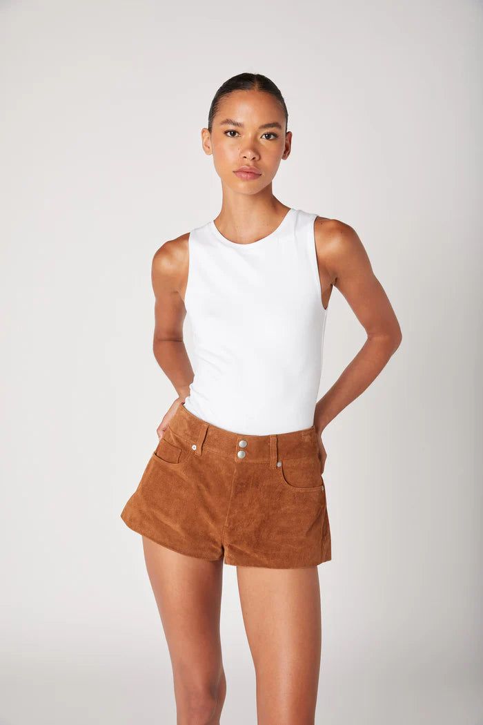 Blank NYC Fortune Cookie Micro Mini Short