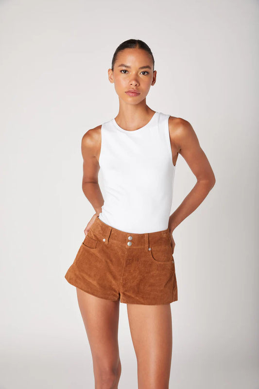 Blank NYC Fortune Cookie Micro Mini Short
