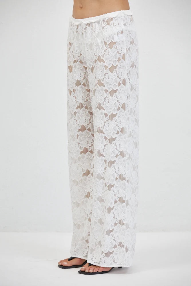 A.Ren Chantilly Lace Pants