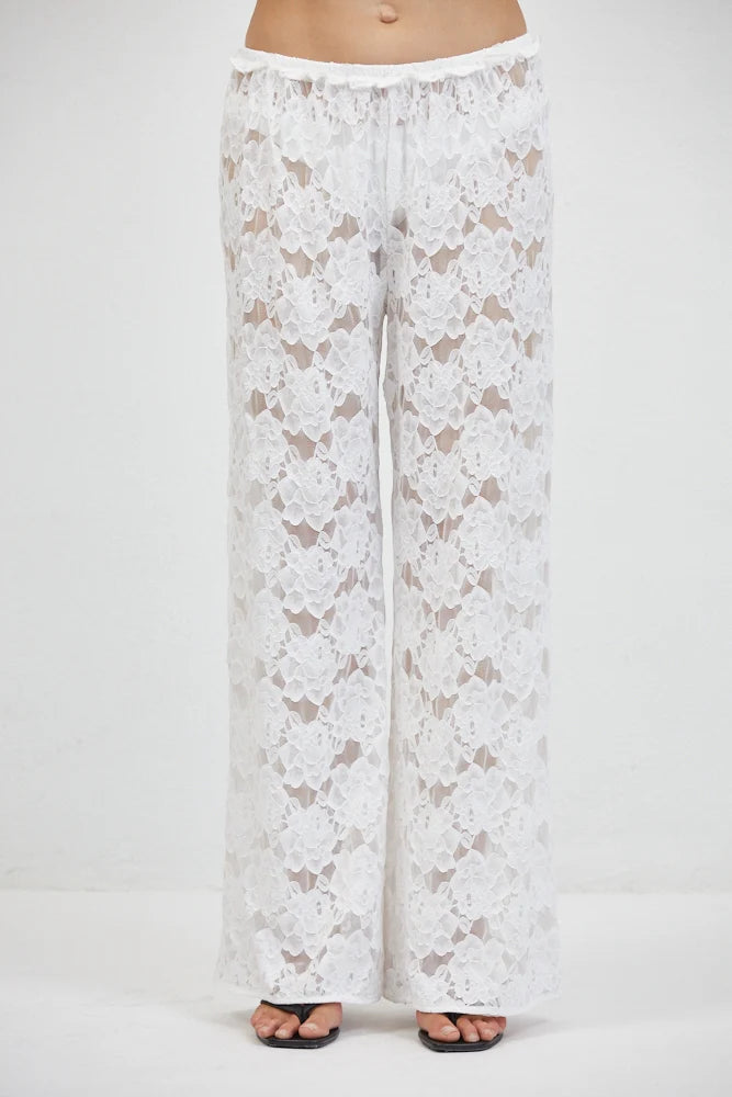 A.Ren Chantilly Lace Pants