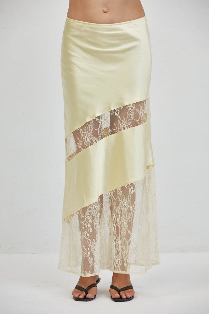 A.Ren Sabrin Lace Skirt