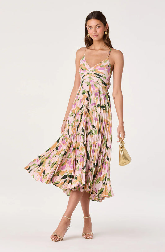 ASTR The Label Blythe Abstract Dress