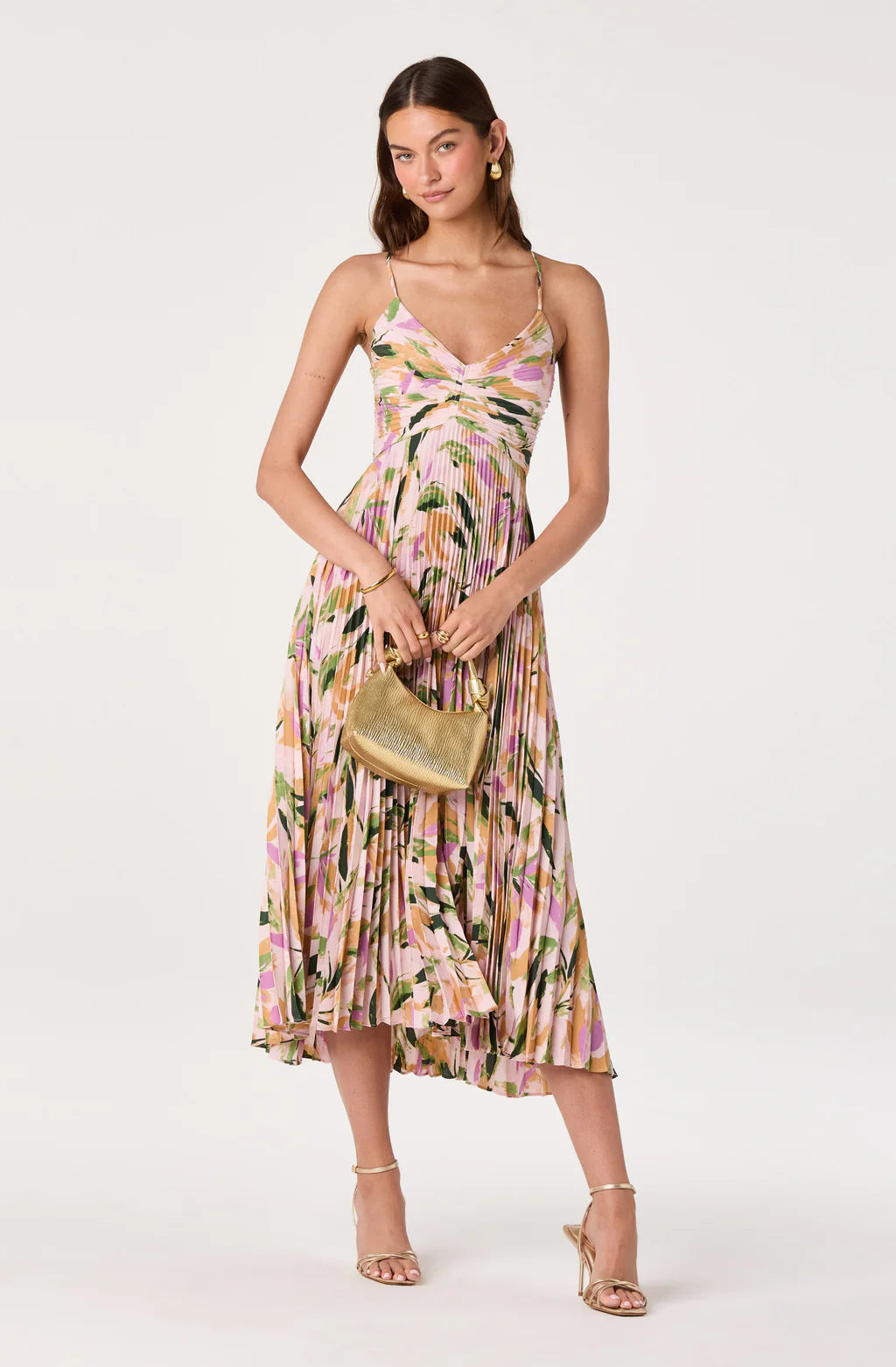 ASTR The Label Blythe Abstract Dress