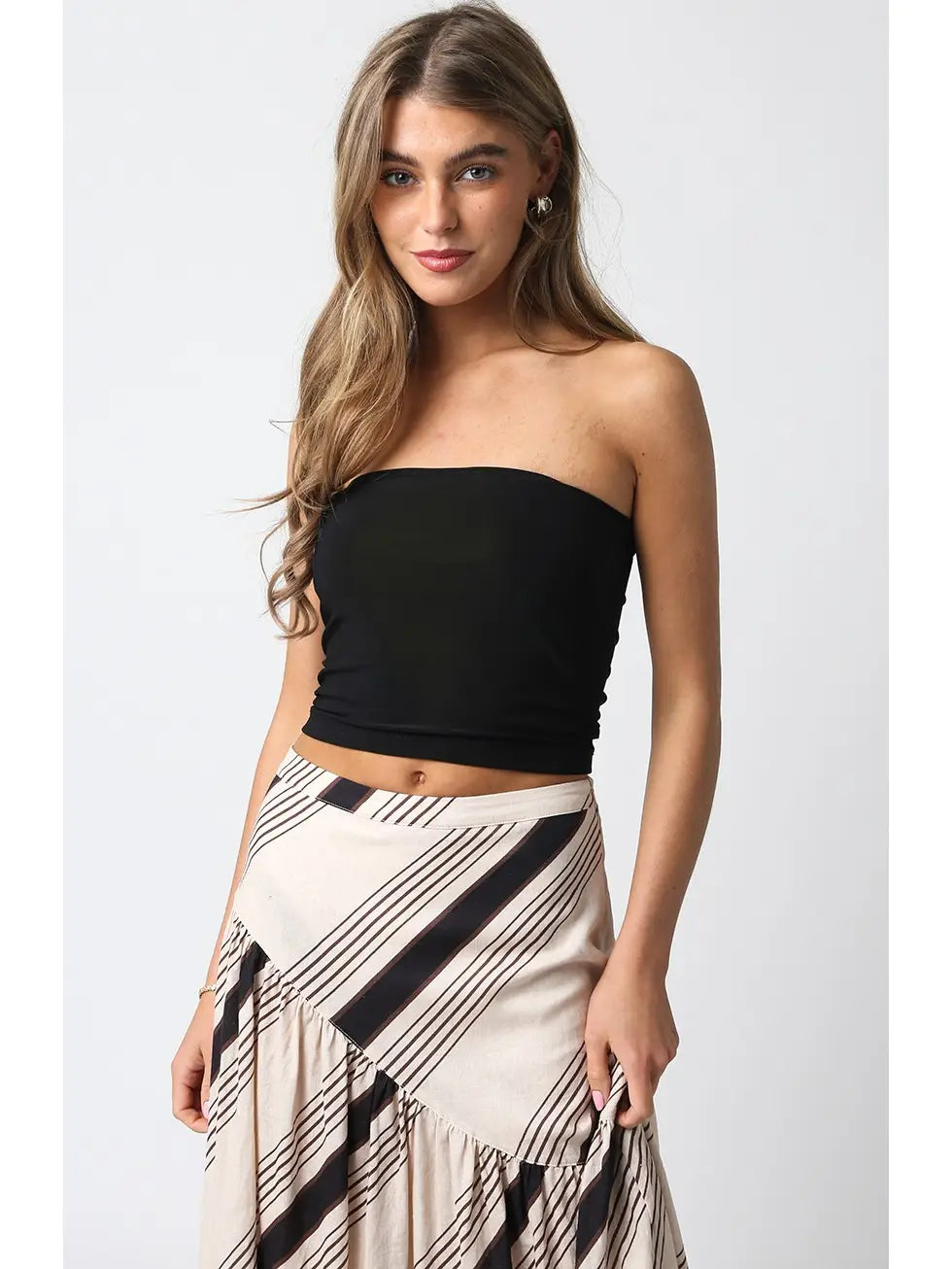 Abbie Ribbed Crop Top