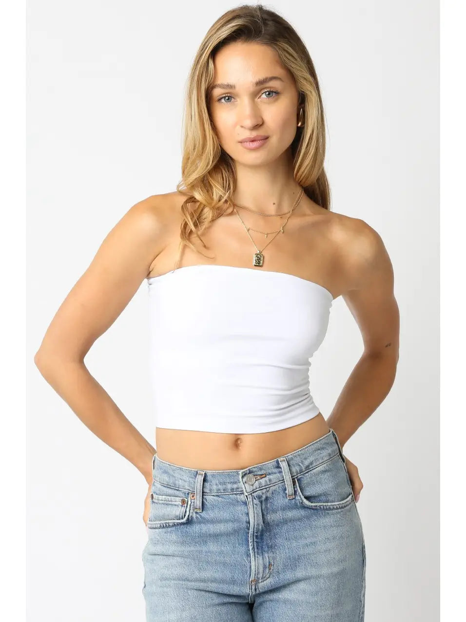 Abbie Ribbed Crop Top