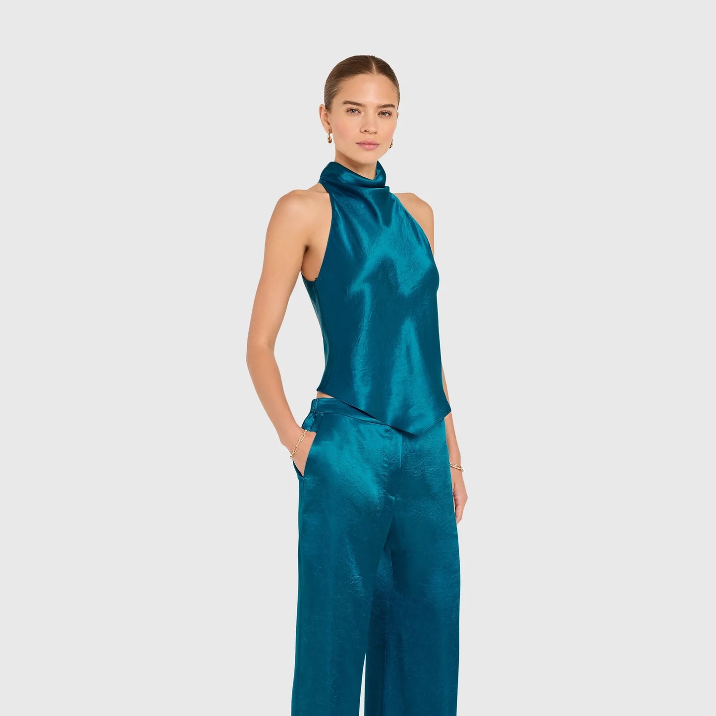 Amanda Uprichard Arielle Silk Top
