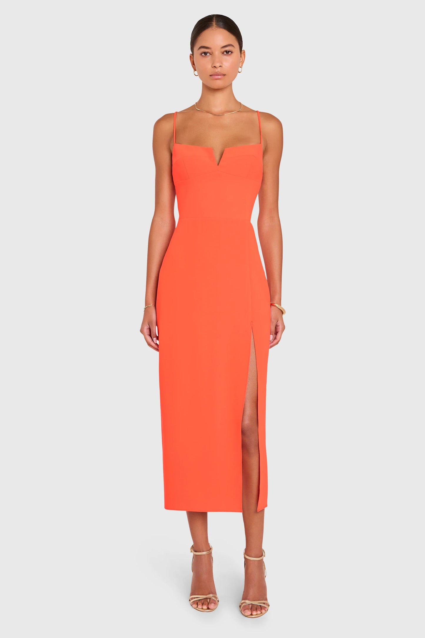 Amanda Uprichard Lyra Midi Dress