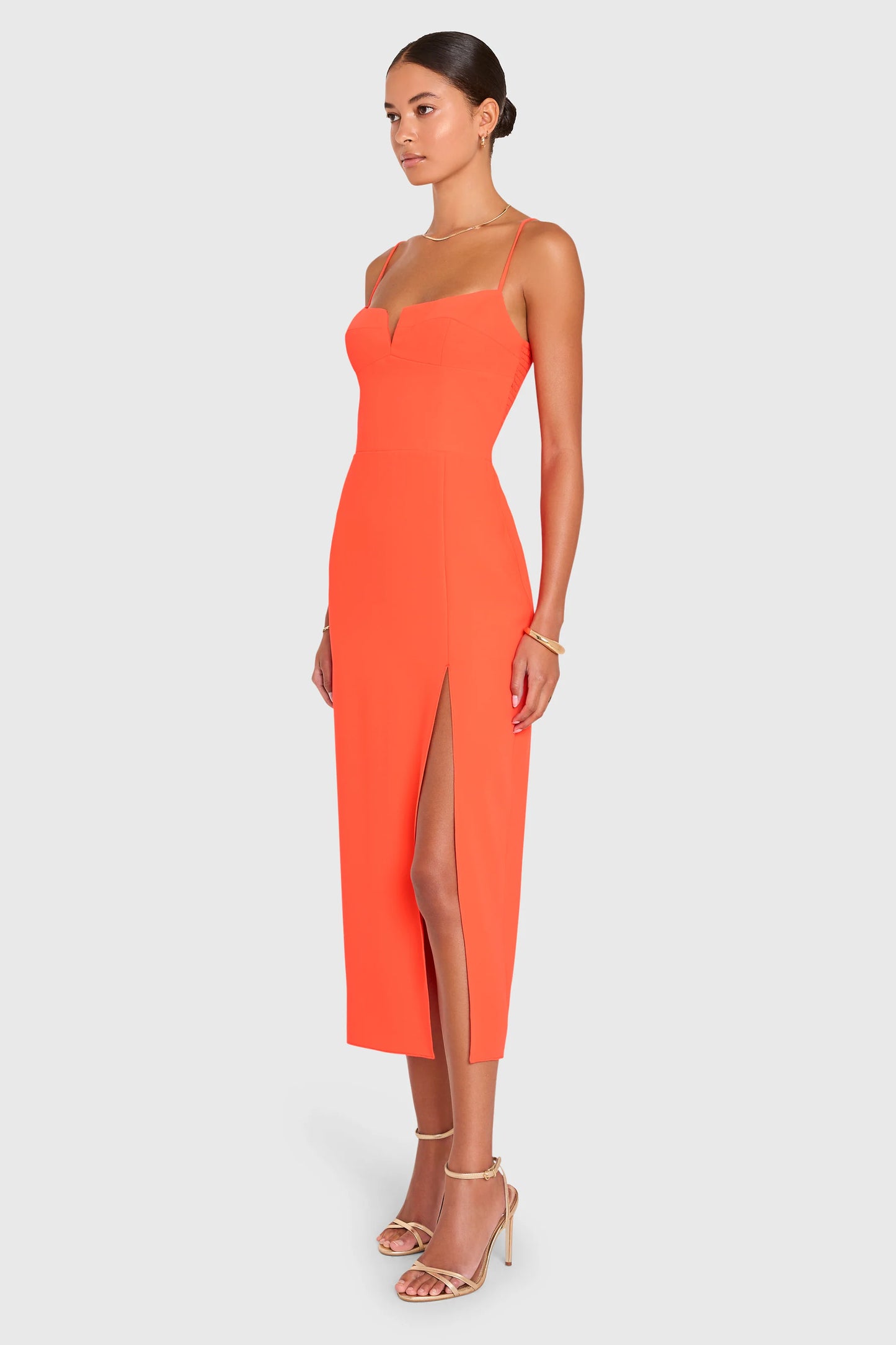 Amanda Uprichard Lyra Midi Dress