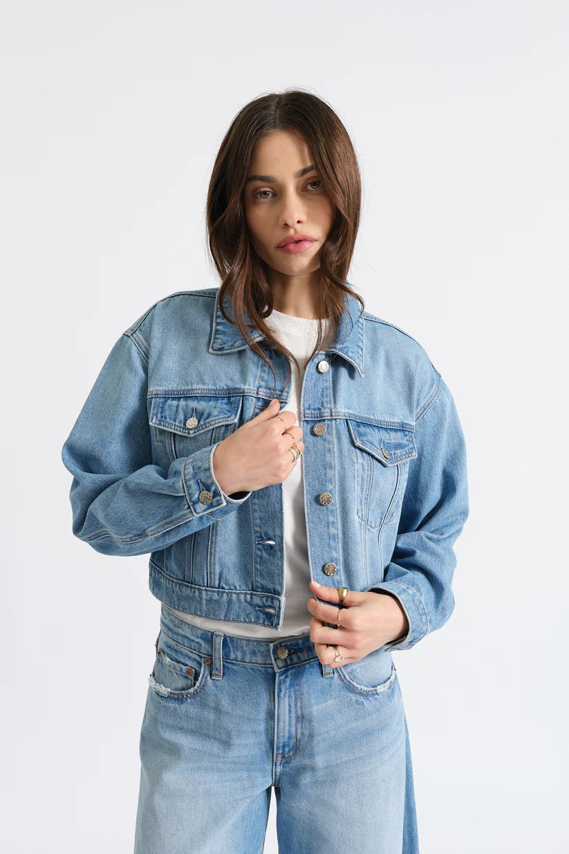 Daze Denim Del Mar Short Denim Jacket