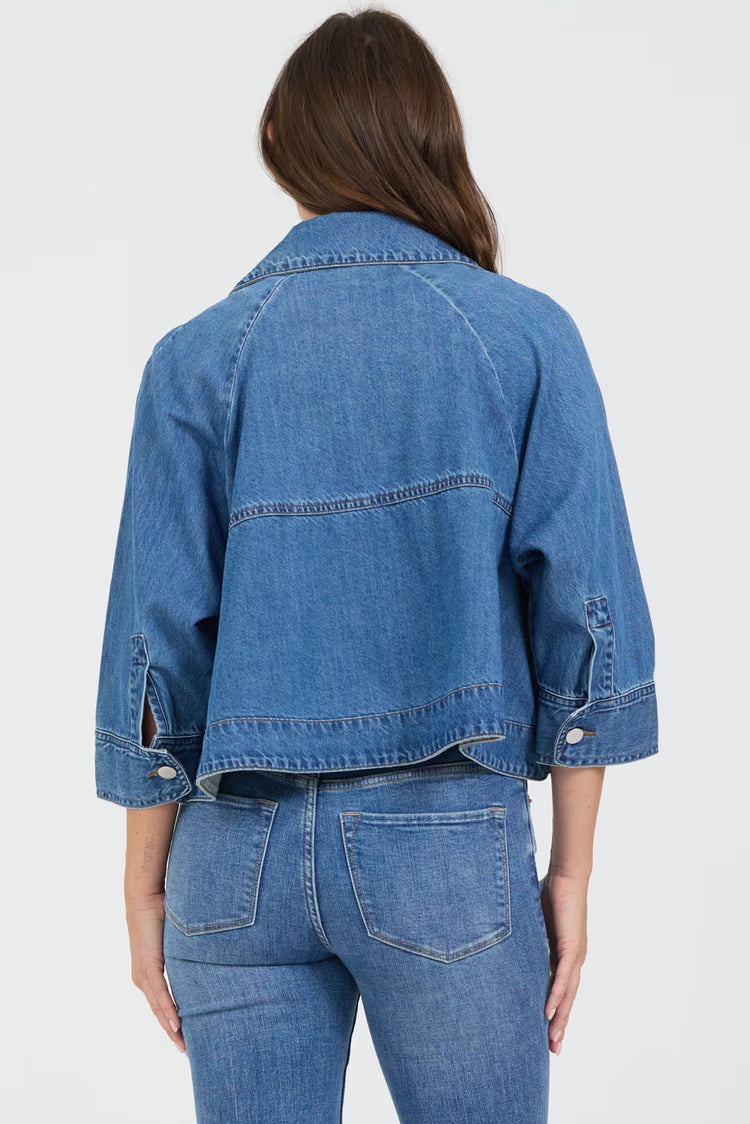 Dear John Cristo Quarter Slv Denim Jacket
