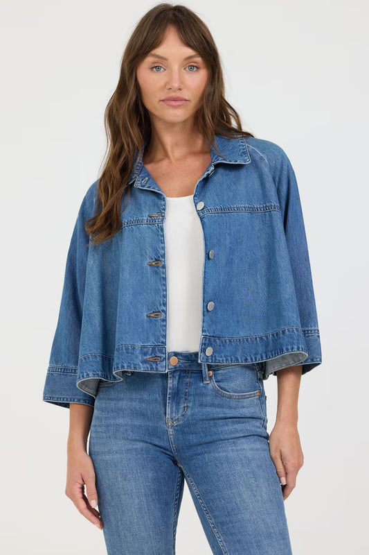 Dear John Cristo Quarter Slv Denim Jacket
