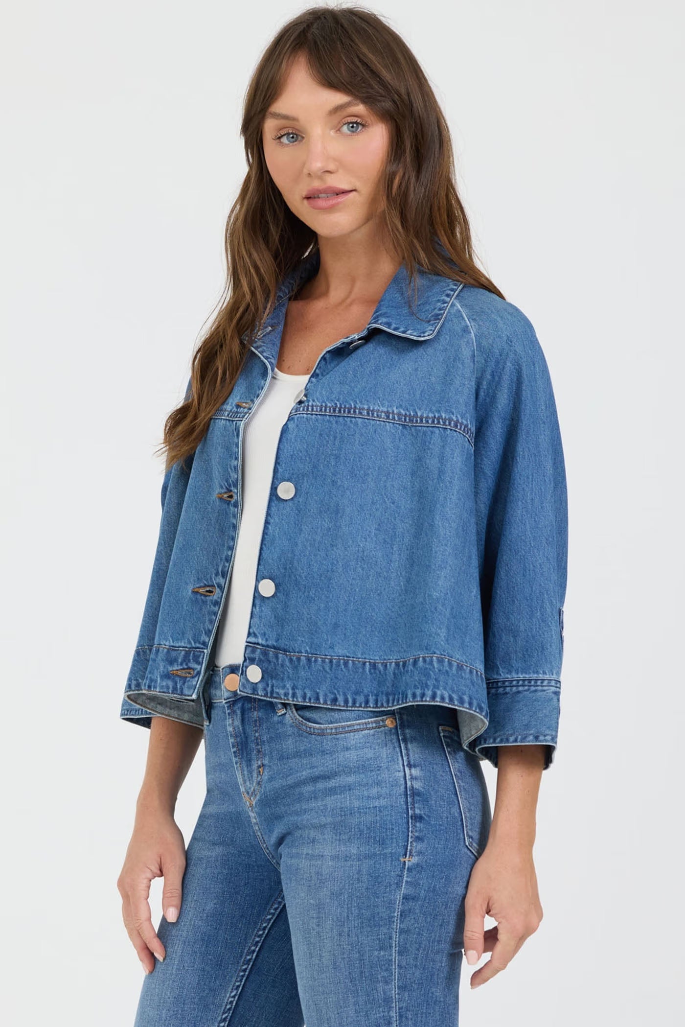 Dear John Cristo Quarter Slv Denim Jacket