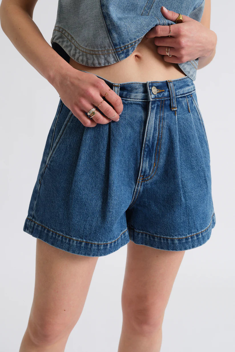 Daze Denim Coronado Pleated Short