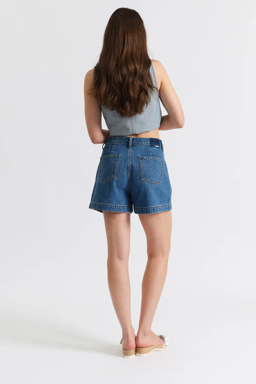 Daze Denim Coronado Pleated Short
