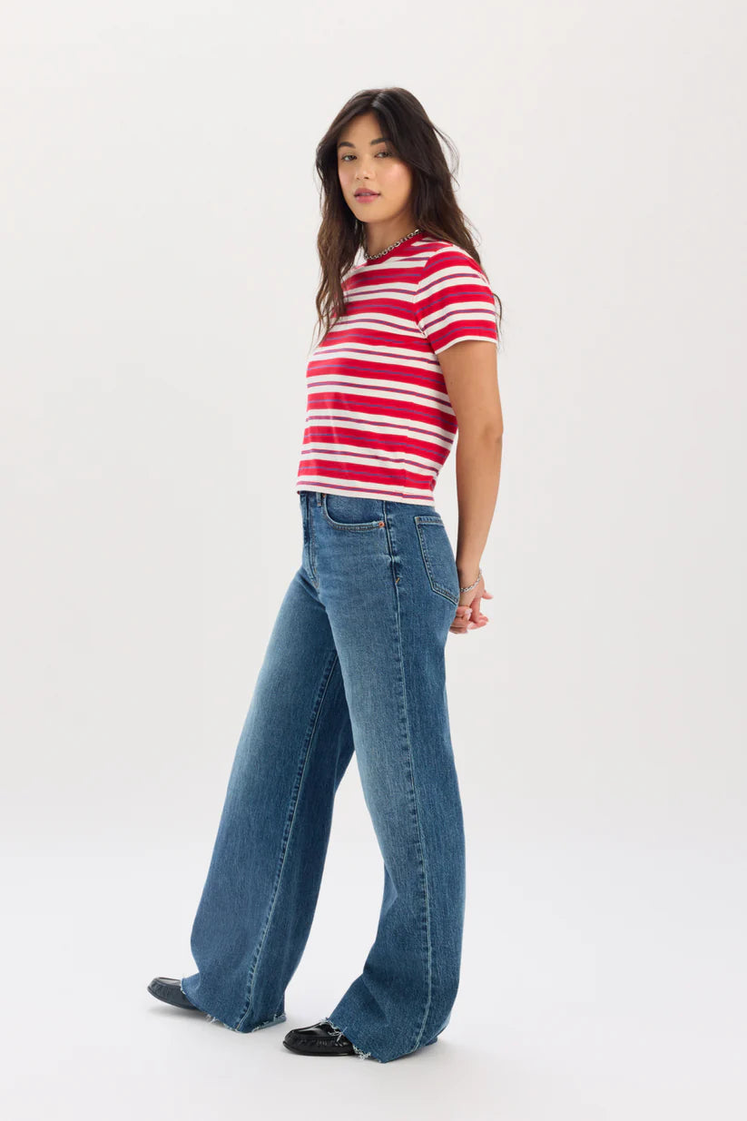 Daze Denim Far Out High Rise Wide Leg Stunner