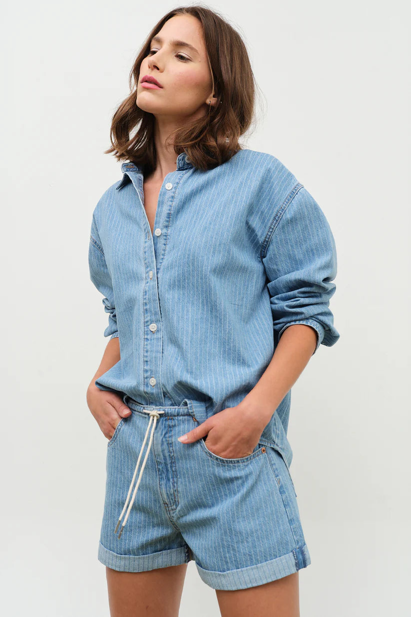 Daze Denim Maddie Mid Rise Short