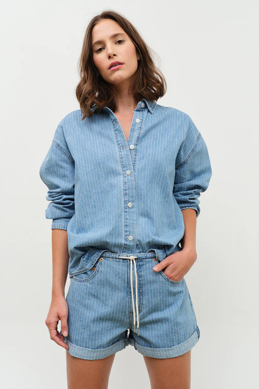 Daze Denim Maddie Mid Rise Short