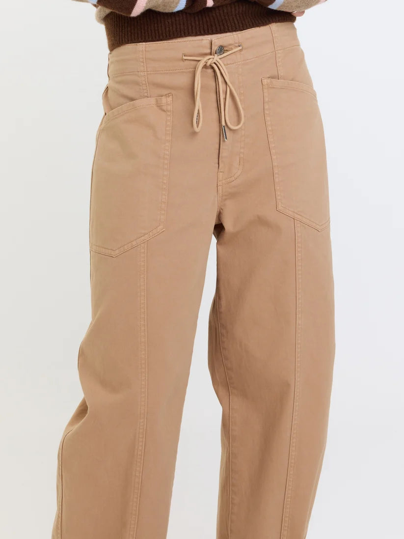 Daze Denim Villa Drawstring Barrel Pant
