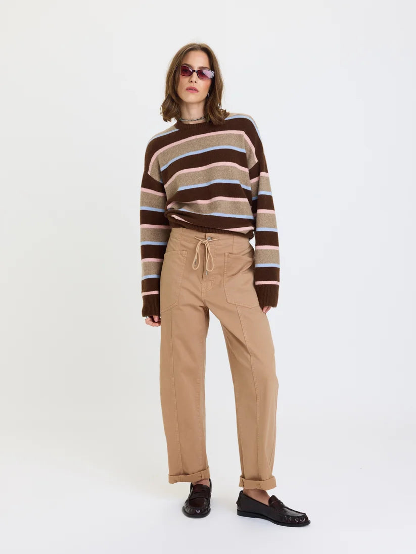 Daze Denim Villa Drawstring Barrel Pant