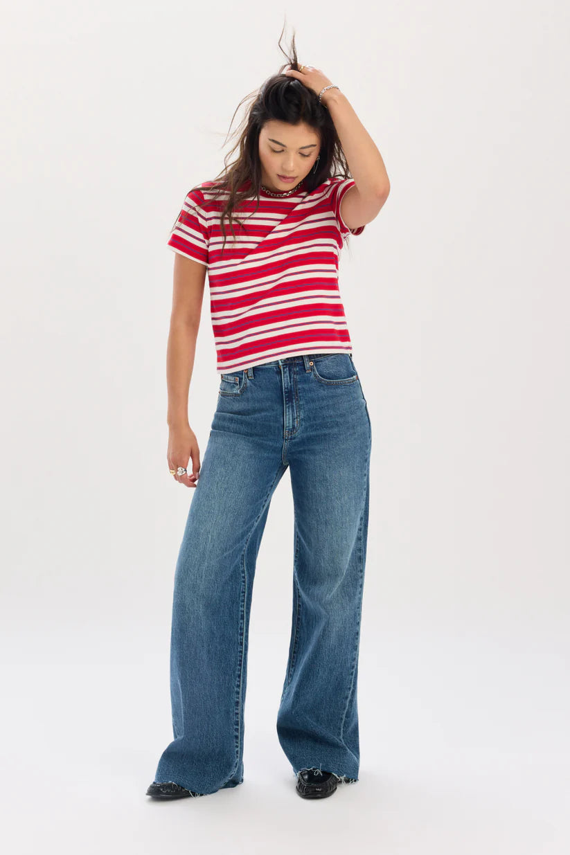 Daze Denim Far Out High Rise Wide Leg Stunner