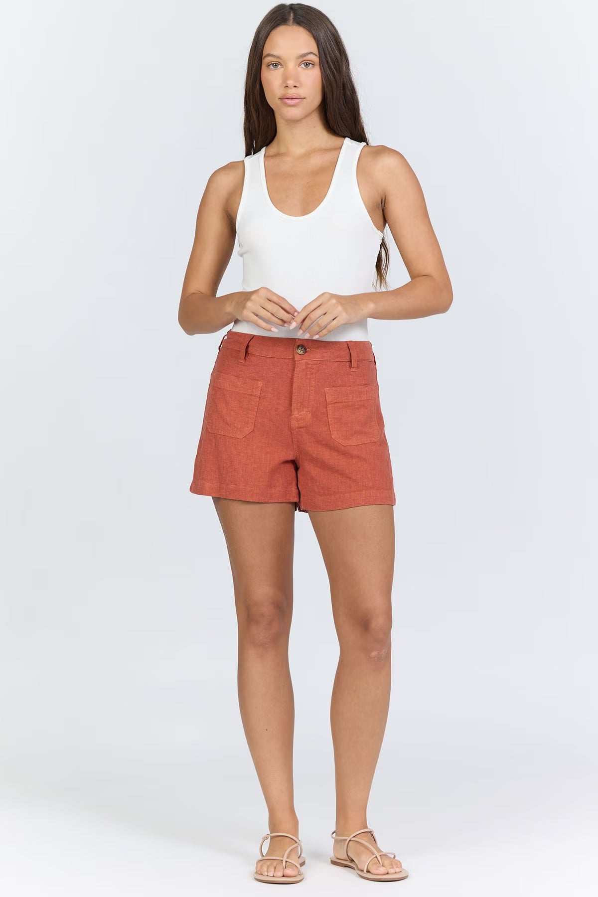 Dear John Carlisle Linen Short