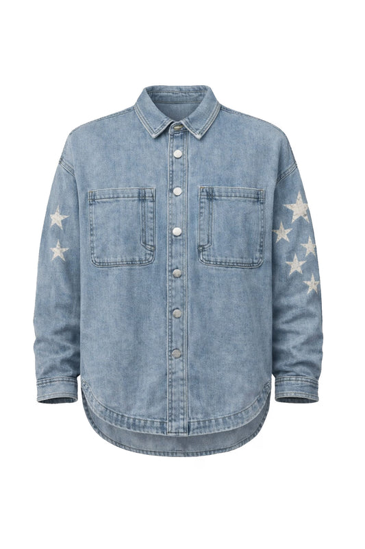 Dear John Gina Star Shacket