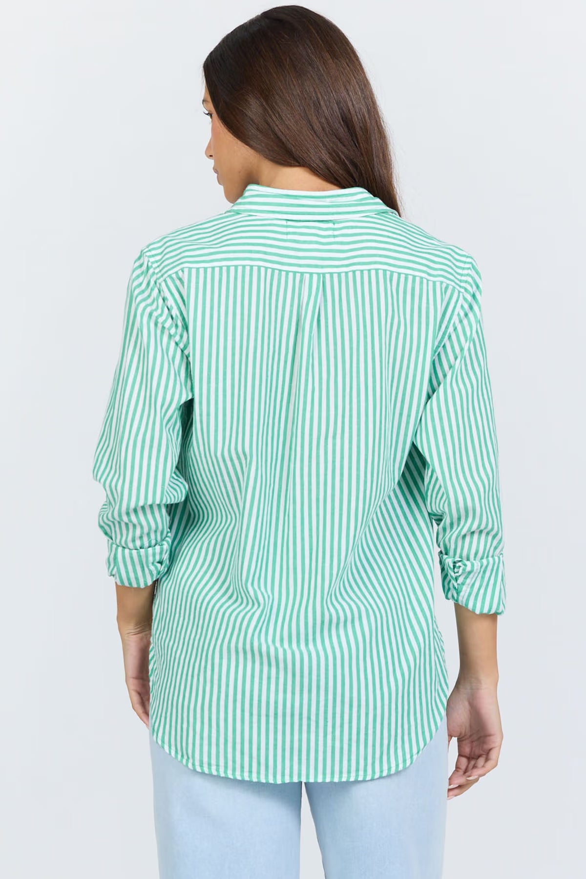 Dear John Lolita Stripe Button Down